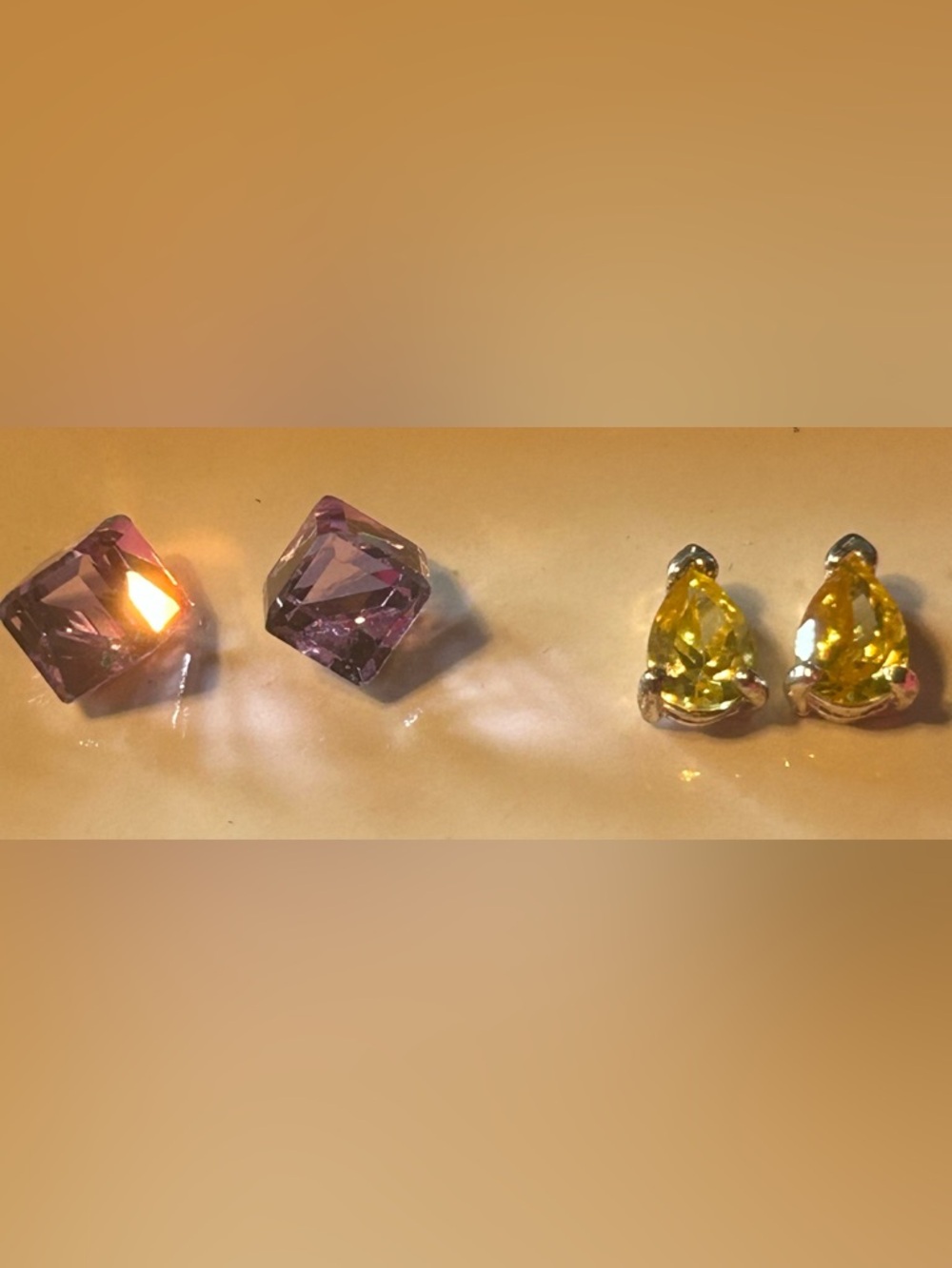 Weekday Multi-Color Stud Earring Set - Gold Metal - Picture 5 of 5
